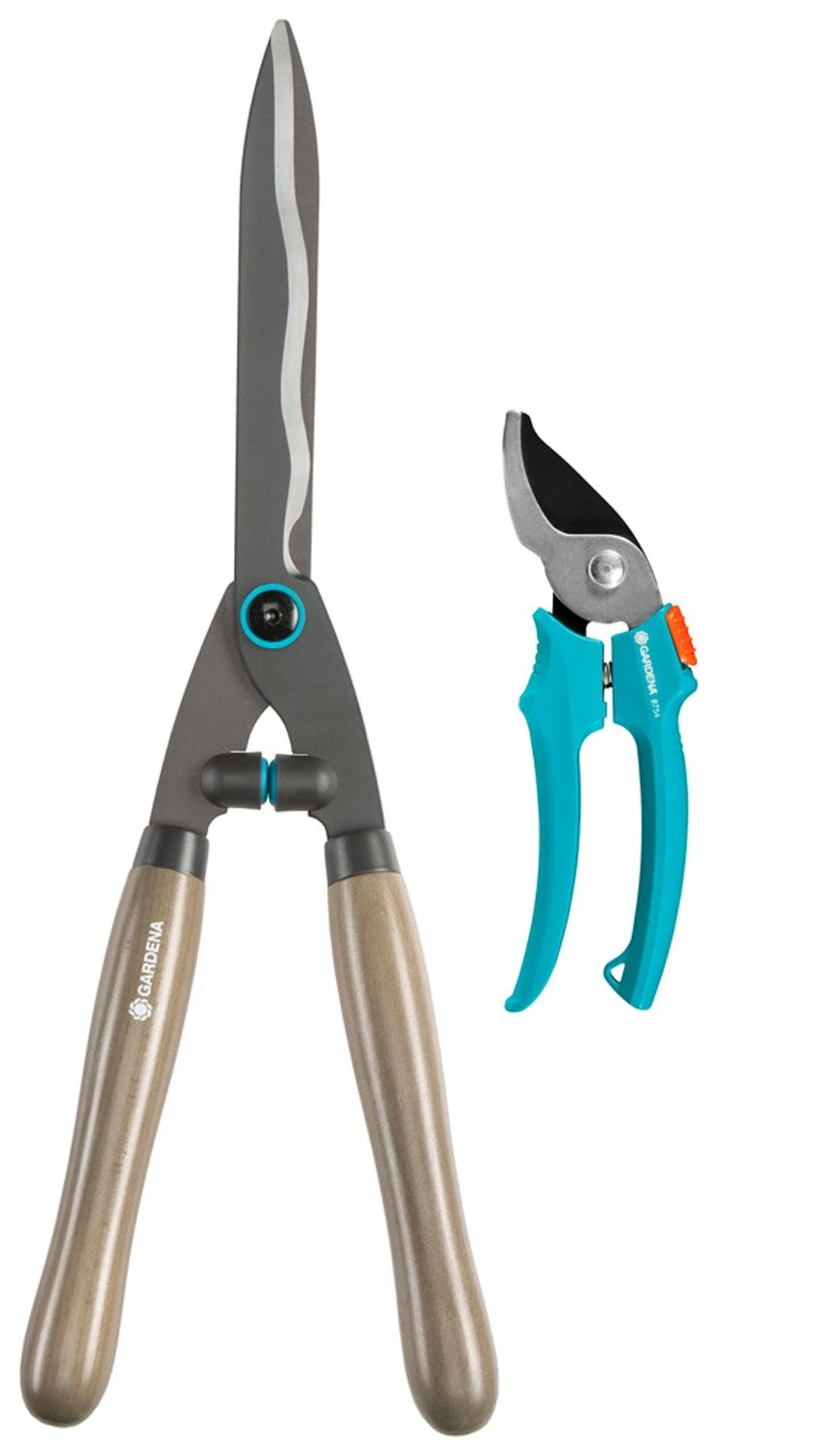 GARDENA NatureCut Heggenschaar Set FSC 100% 1 GARDENA NatureCut Heggenschaar Set FSC 100%