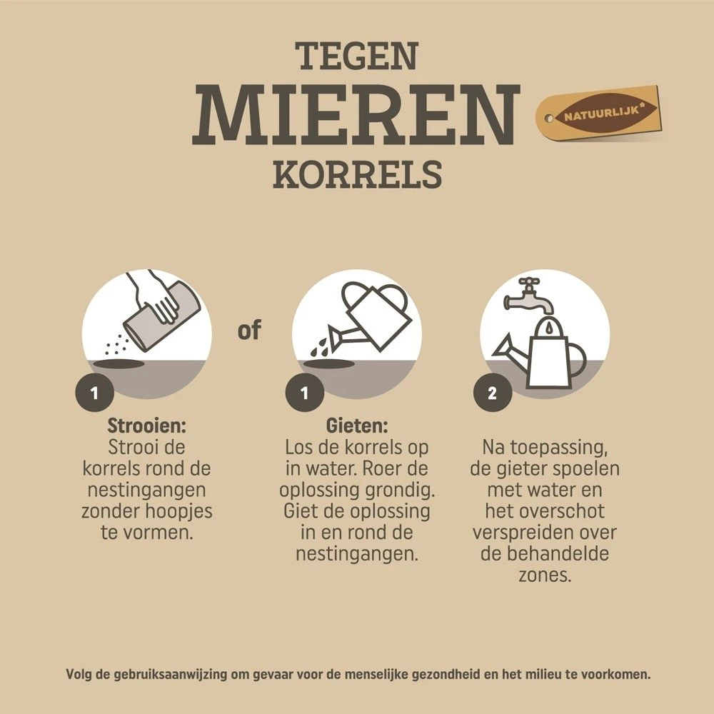 Pokon Tegen Mieren Korrels 400gr 4 Pokon Tegen Mieren Korrels 400gr - Afbeelding 4